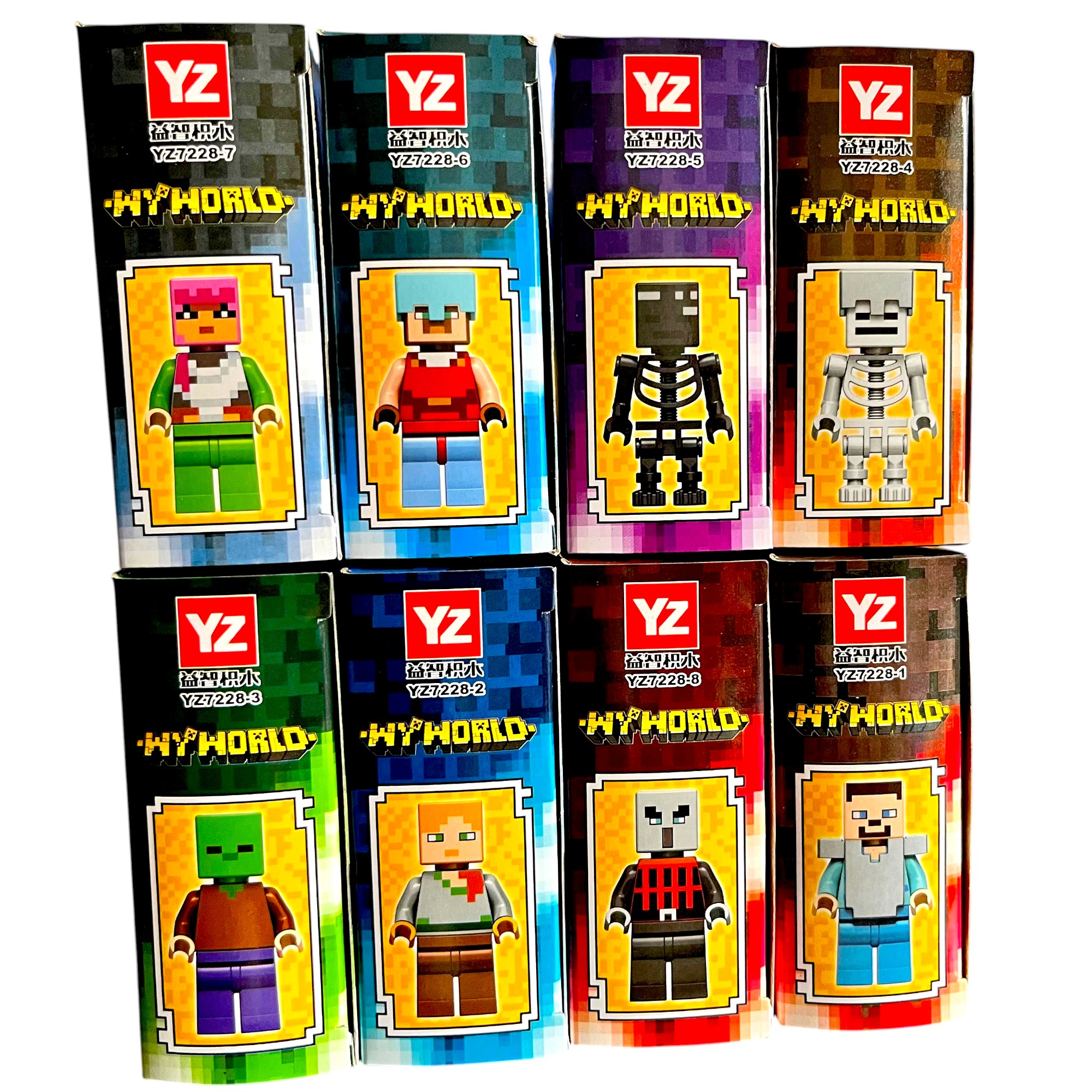 Bloques de Construcción - My World  YZ7228-1 52 piezas