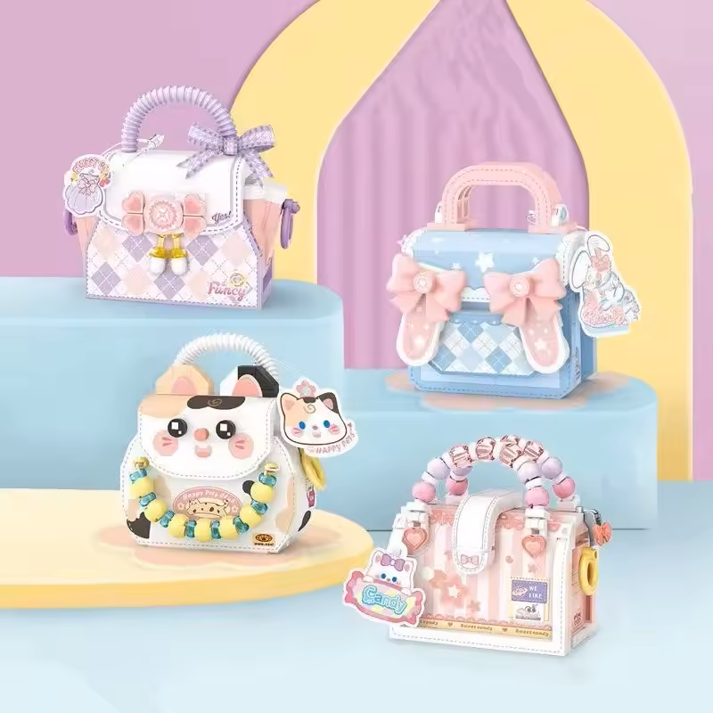 Mini Cartera Gatito Armable – Set de Bloques Decorativos de 360 Piezas imagen 2