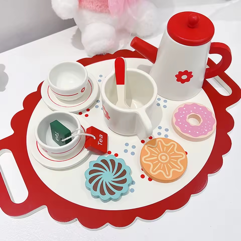 Juego de Té didactico - Montesori - Wooden Tea set imagen 3