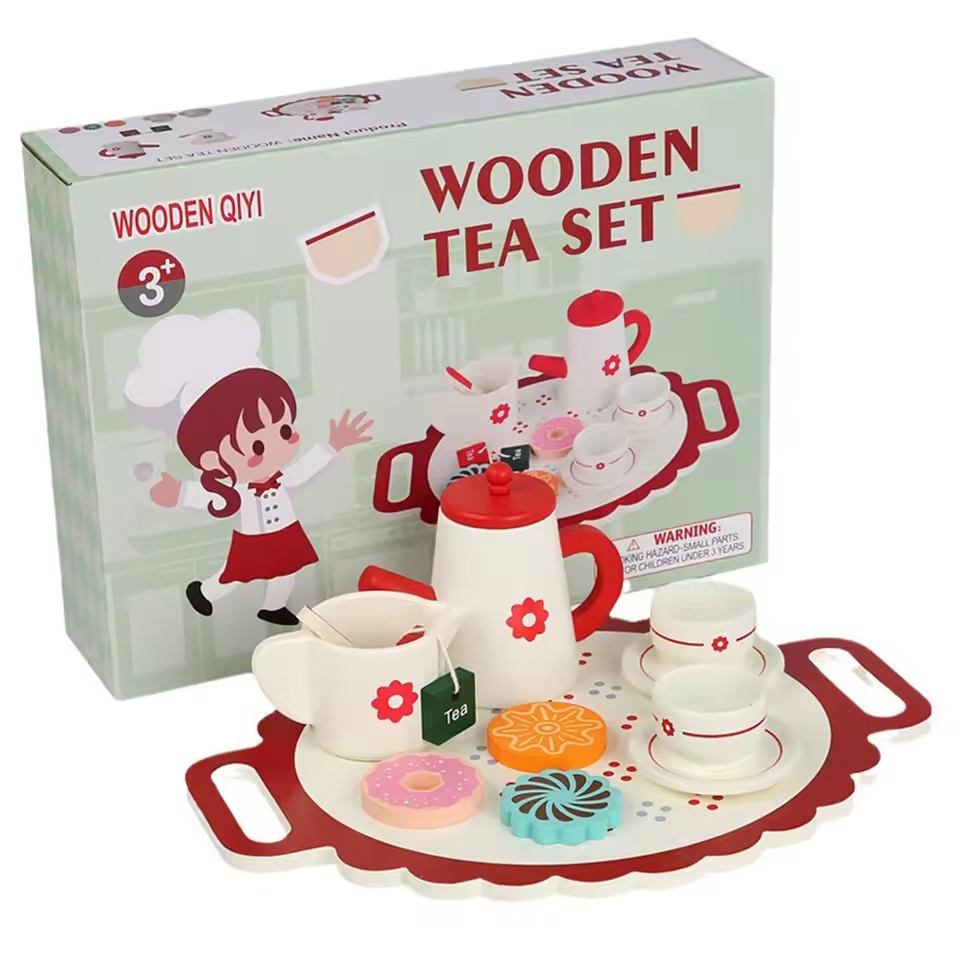 Juego de Té didactico - Montesori - Wooden Tea set imagen 4