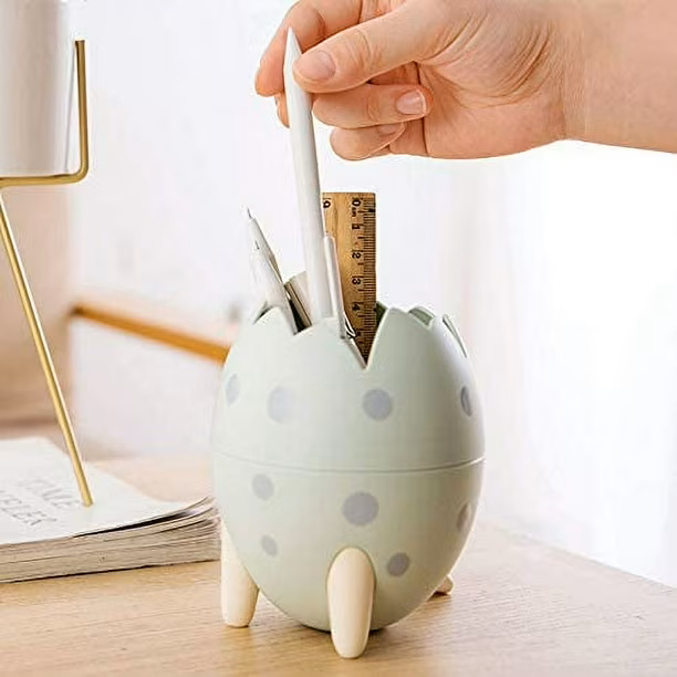 ORGANIZADOR KAWAII HUEVO DINO - VERDE